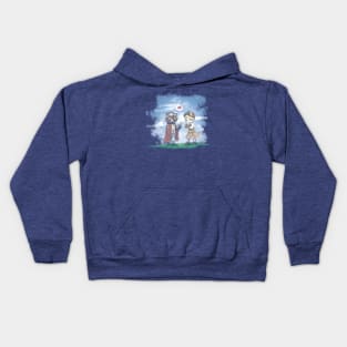 Reg and Riko Cute Made In Abyss Kids Hoodie